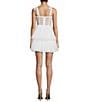 Color:White - Image 2 - Sleeveless Sweetheart Corset Fit & Flare Dress