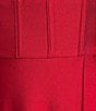 City Vibe Spaghetti Strap Straight Neck Corset A-Line Dress, Color:Bright Scarlet - Image 4