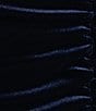 Color:Navy - Image 4 - Velvet Halter Neck Rhinestone Illusion Back Long Dress