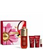 Clarins Double Serum & Super Restorative Anti-Aging Skincare Holiday Gift Set - Image 1