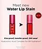 Clarins Hydrating Water Lip Stain with Kiss-Proof Wear and Matte Finish, Color:01 Rose Water - Image 10