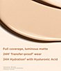 Clarins Skin Illusion Longwear Full Coverage Foundation, Color:100.4N - Image 2