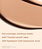 Clarins Skin Illusion Longwear Full Coverage Foundation, Color:107C - Image 2