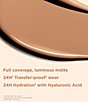 Clarins Skin Illusion Longwear Full Coverage Foundation, Color:113C - Image 2