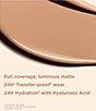 Clarins Skin Illusion Longwear Full Coverage Foundation, Color:110N - Image 2