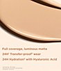 Clarins Skin Illusion Longwear Full Coverage Foundation, Color:105N - Image 2