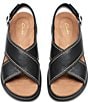 Color:Black Leather - Image 5 - Artisan Arwell Sling Leather Sandals