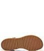 Color:Black Leather - Image 6 - Artisan Kassanda Lily Leather Platform Wedge Sandals