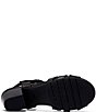 Clarks Artisan Kymber Glow Leather Block Heel Sandals - Image 6