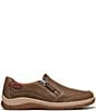 Clarks Artisan Orlene Eve Leather Side Zip Slip Ons - Image 2
