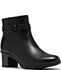 Clarks Artisan Shaya Style Waterproof Leather Booties - Image 1