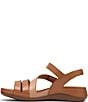 Clarks Artisan Cecily Mix Leather Adjustable Sandals - Image 4