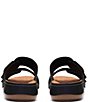 Clarks Artisan Cecily Step Nubuck Suede Slide Sandals - Image 4