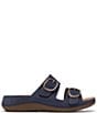 Clarks Artisan Cecily Step Nubuck Suede Slide Sandals - Image 6