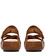 Clarks Artisan Cecily Strap Leather Braided Sandals - Image 5