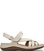 Clarks Artisan Cecily Strap Leather Braided Sandals - Image 3