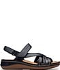 Clarks Artisan Cecily Strap Leather Braided Sandals - Image 4