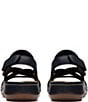 Clarks Artisan Cecily Strap Leather Braided Sandals - Image 3