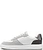 Clarks Code C Court Leather Lace Up Sneakers - Image 3