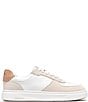 Clarks Code C Court Suede and Leather Lace Up Sneakers - Image 3