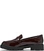 Clarks Code L Step Montigo Patent Leather Loafers - Image 4