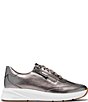 Clarks Code R Run Leather Sneakers - Image 4