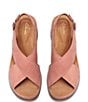 Color:Peach - Image 5 - Artisan Kassanda Step Sandals
