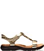 Clarks Artisan Kitly Gem Leather Sandals - Image 4