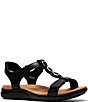 Clarks Artisan Kitly Gem Leather Sandals - Image 1