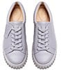 Color:Lilac - Image 5 - Signature Mayhill Walk Leather Sneakers