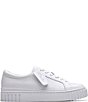 Clarks Signature Mayhill Walk Leather Platform Sneakers - Image 4
