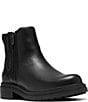 Clarks Signature Orinoco 3 Zip Waterproof Leather Booties - Image 1