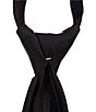 Color:Black - Image 2 - Boys Basic Solid 14#double; Zipper Tie
