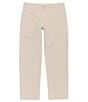 Color:Chino - Image 1 - Big Boys 10-18 Husky Modern-Fit Comfort Stretch Synthetic Pants