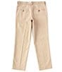 Color:Khaki - Image 2 - Big Boys 10-18 Husky Non-Iron Stretch Twill Pants