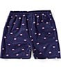 Class Club Big Boys American Flag Print Shorts, Color:Navy Flag - Image 2