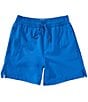 Class Club Big Boys Drawstring Elastic Waist Lined Shorts, Color:Royal - Image 1