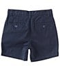 Color:Navy - Image 2 - Big Boys 8-20 Flat Front Stretch Twill Shorts