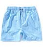 Class Club Big Boys 8-20 Linear Fish Print, Color:Blue - Image 1