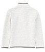 Color:Grey Heather - Image 2 - Big Boys 8-20 Long Sleeve Quilted Snap Placket Pullover