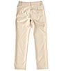 Color:Chino - Image 2 - Big Boys 8-20 Modern-Fit Comfort Stretch Synthetic Pants