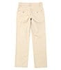 Color:Chino - Image 2 - Big Boys 8-20 Modern-Fit Flat-Front Stretch Twill Pants