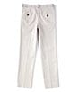 Class Club Big Boys Stretch Twill Pants, Color:Stone - Image 2
