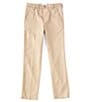 Color:Khaki - Image 1 - Big Boys 8-20 Non Iron Stretch Twill Pants