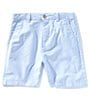 Class Club Big Boys 8-20 Flat Front Oxford Shorts, Color:Blue - Image 1