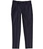 Class Club Big Boys 8-20 Flat Front Dress Pants, Color:Navy - Image 1