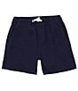 Color:Navy - Image 1 - Big Boys 8-20 Pull-On Twill Shorts
