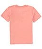 Color:Washed Red - Image 2 - Big Boys 8-20 Short Sleeve Henley Shirt
