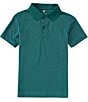 Class Club Big Boys Short Sleeve Synthetic Performance Polo Shirt - Image 1
