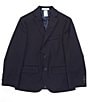 Color:Navy - Image 1 - Big Boys 8-20 Solid Dress Jacket